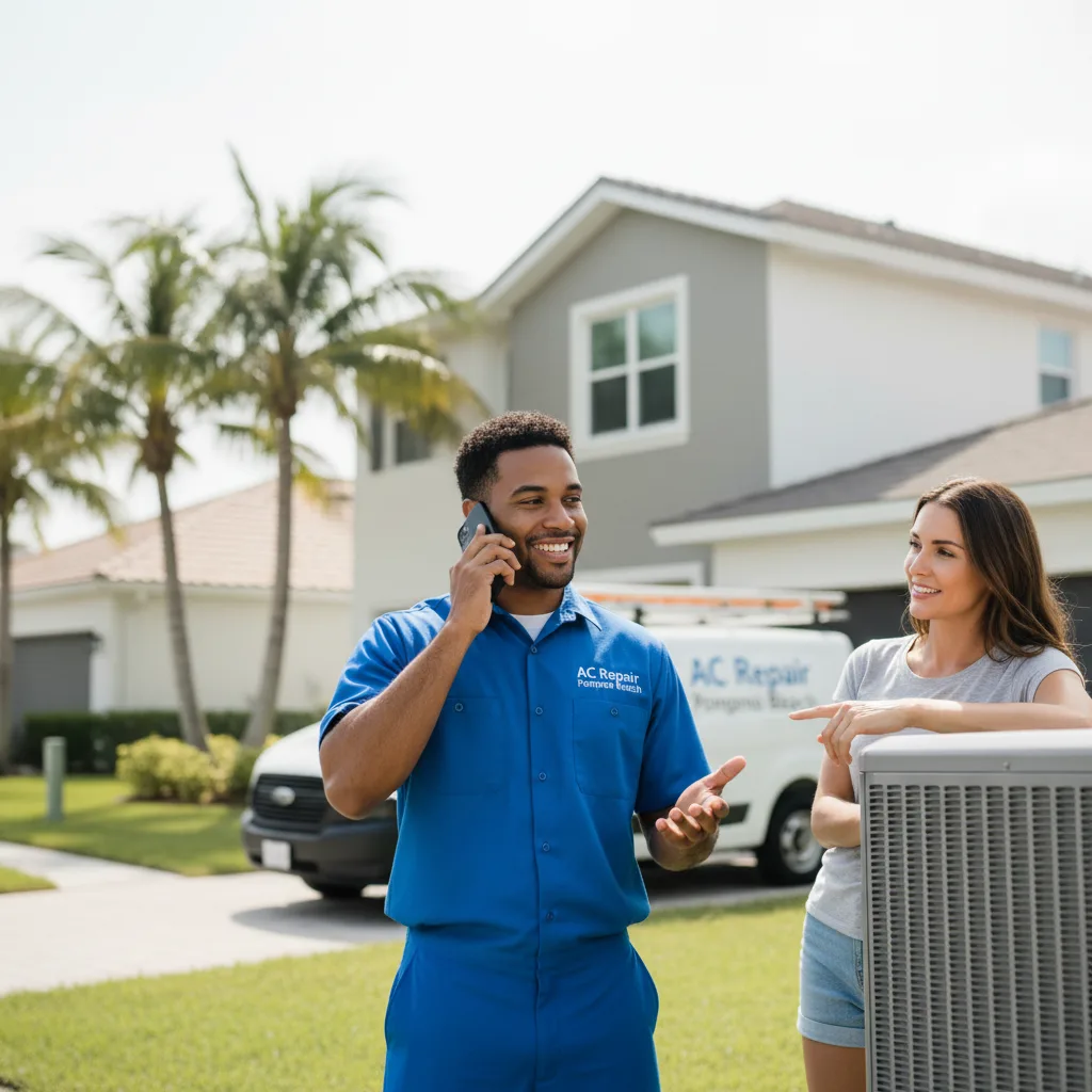 AC Repair Pompano Beach customer support in Freeman